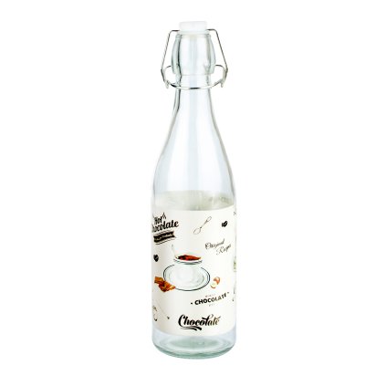 BOTTLE WITH SNAP CAP 1L CAFE BISTRO