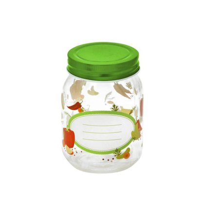 JAR WITH LID VEGETABLES 380ML