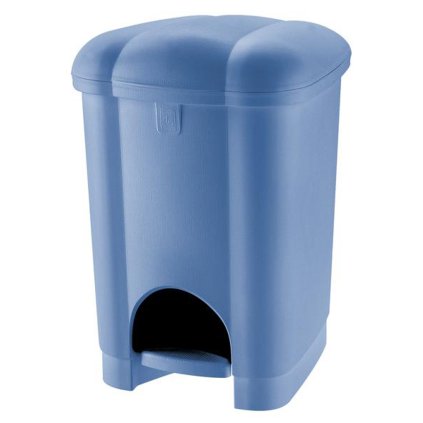 WASTE BASKET CAROLINA 16L, 27,5X30,2X41,5CM, AZURE