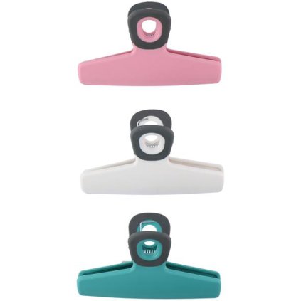 BAG CLIP 14X8 CM 3ASSORT