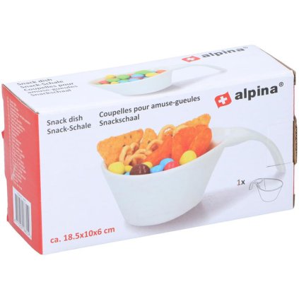 SERVING BOWL 18,5X10X6CM PORCELAIN