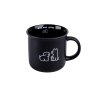 MUG DOGGY, CERAMIC 380 ML BLACK