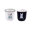 SET OF MUGS 6PCS LOVE DOG, CERAMIC 100ML 2ASS
