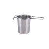STAINLESS STEEL TEA STRAINER WITH 2 WIRE HANDLES