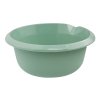 ROUND BOWL WITH SPOUT 24X10CM, 2,5L, GREEN