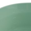 ROUND BOWL WITH SPOUT 24X10CM, 2,5L, GREEN