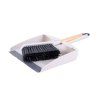 TORO Dustpan and Brush, Bamboo Handle