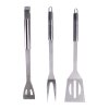 BBQ GRILL UTENSILS SET 3PCS STAINLESS STEEL