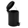 Pedal bin TORO 5 l, black