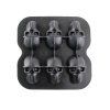 FORMA SILIKON NA LED 6KS LEBKA 13,5X13,2X5,3CM