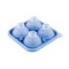 SILICONE MOULD FOR ICE 4PCS BALL 10,5X10,5X4,5CM