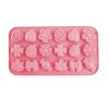 SILICONE MOULD FOR ICE 18PCS FLOWERS 20,5X10,9X1,5CM