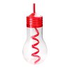 BOTTLE WITH STRAW 4ASSORT 9X19CCM PLASTIC