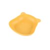 SNACK TRAY 15X18CM YELLOW PLASTIC
