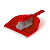 BROOM WITH DUSTPAN TORO, RED, BLUE