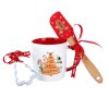 MUG 350ML SET + DECORATOR + GINGERBREAD MAN