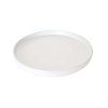 KITCHISIMO 26cm Ceramic Dinner Plate, Matte White