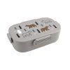 BOX SVAČINOVÝ 950ML DESIGN MEDVĚD 21,7X13,3X7CM