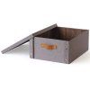 KRABICE ULOŽNÍ S VÍKEM 33*40*17CM PAPÍR+LEPENKA