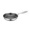 Stainless steel pan KITCHISIMO 24cm non-stick surface