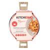 POT WITH GLASS LID BIANCO KITCHISIMO 24X10,5CM