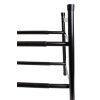 ADJUSTABLE CHROMED IRON SHOE RACK 2 TIER