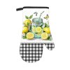 KITCHEN MITT LEMON 18X30CM