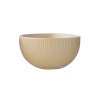 BOWL 250ML RIBBED CERAMIC BEIGE