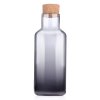 BOTTLE 1.2L 9.4X24.5CM ALPINA GLASS CAP