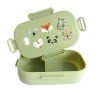 SNACK BOX 930ML GREEN ANIMAL PRINT