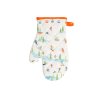 KITCHEN MITT CHRISTMAS SKIERS 19X27CM