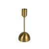 METAL CANDLE HOLDER 15CM GOLD