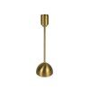 METAL CANDLE HOLDER 19.5CM GOLD