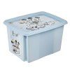 KEEEPER 30 l Mickey Plastic Storage Box with Lid