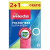 MICRO BRUSH 2+1PCS VILEDA ULTRA FRESH
