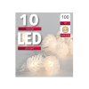 LED ŘETĚZ ŠIŠKY 10 LED, 2XAA