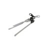 Can opener with wings, 16 x 4 cm