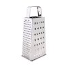 Stainless steel square grater, 20 x 9 cm
