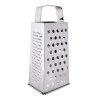 Stainless steel square grater, 23 x 10 cm