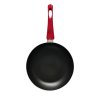 PAN KITCHISIMO 24CM IND.,RED NON-STICK SURFACE