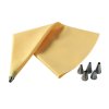 Decorating bag, silicone + 6 nozzles