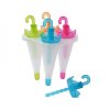 ICE CREAM MAKER, UMBRELLA, PLASTIC, 4PCS