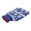 WARMING BOTTLE 2L, NORWEGIAN PATTERN - RED, BLUE