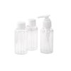 SET OF TRAVEL COSMETIC BOTTLES,3PCS,3,8X9,8CM