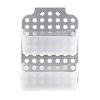 BATHROOM SHELF 35,5X25,5X12,4CM,PLASTIC