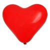BALLOON HEART 23CM, 20PCS, MIX OF COLOURS