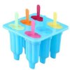 ICE-CREAM MAKER FOR 6 ICE-CREAMS, 13X13X14CM, PLASTIC, ASSORTED