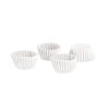 PAPER MUFFIN CUPS 3,5CM, 100PCS WHITE