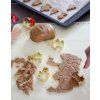 TORO cookie cutter, 7 cm, gold tree