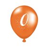 BALLOONS 5PCS, PRINTED, NUMERALS 0